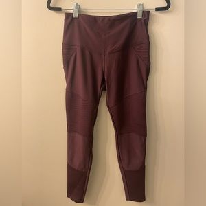 VOGO Athletica Textured Purple Yoga Pants